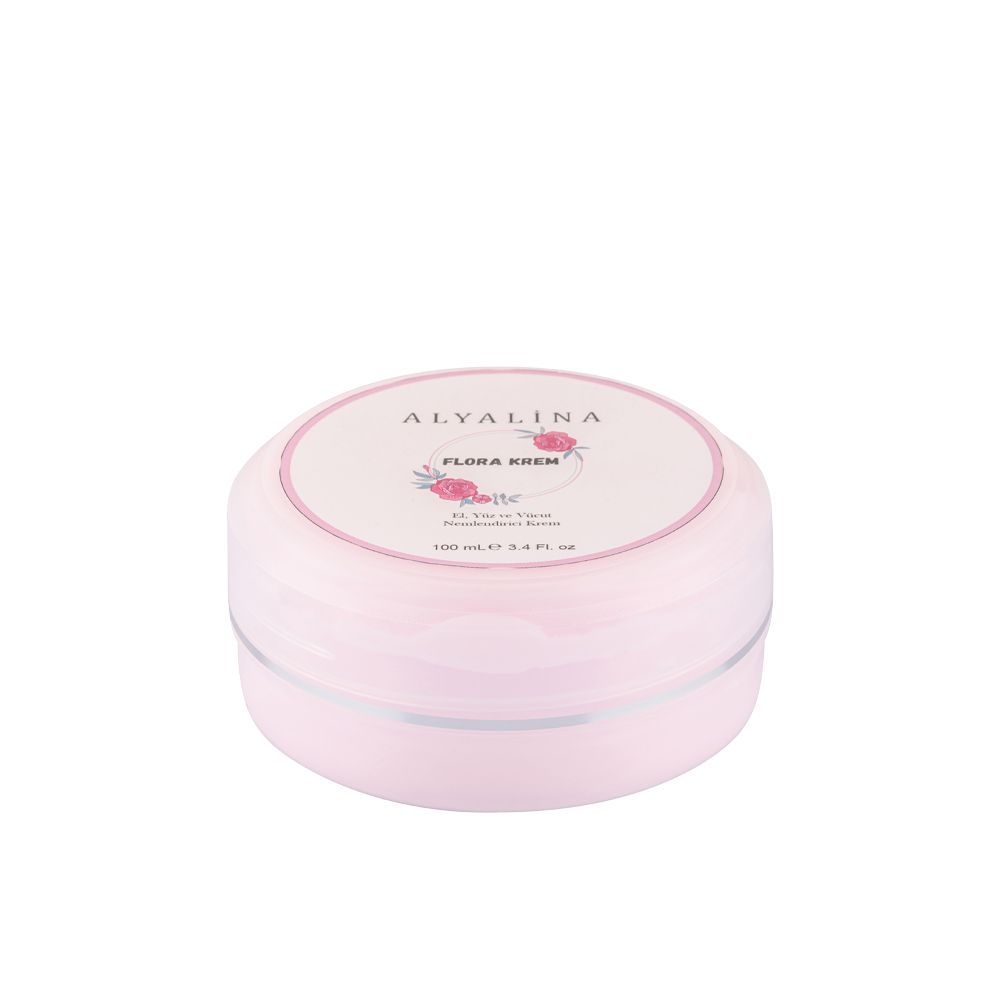 DRoBcW8lRxWCiRmz.jpg Flora Cream Nemlendirici Gül Kremi 100 ml - Görsel 1