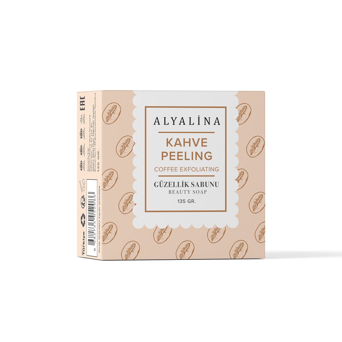 OhGG7UmcAjYTHSNf.jpg Kahve Peeling Güzellik Sabunu 135 gr. - Görsel 1